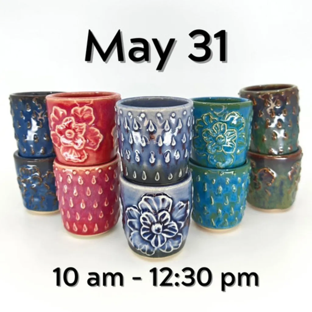 Pottery Decorations: Slip Trailing, Sunday May 31, 10 am-12:30 pm