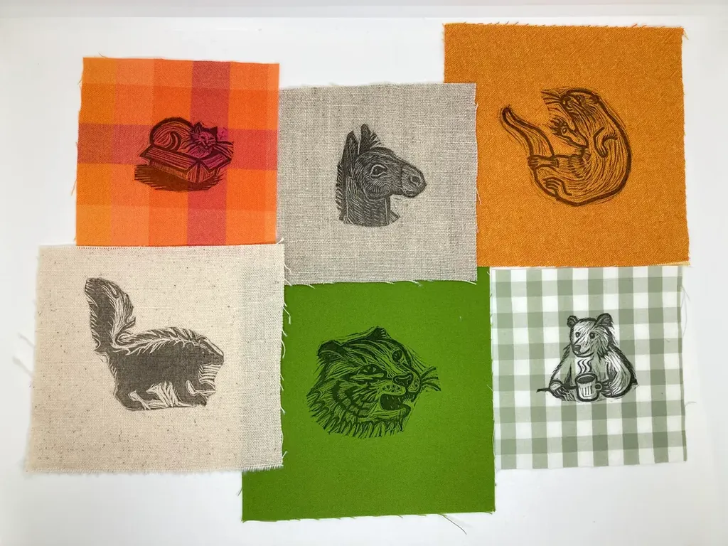Three Day Workshop - Stamps and Stitches: Explorations in Textile Printing (NPS)