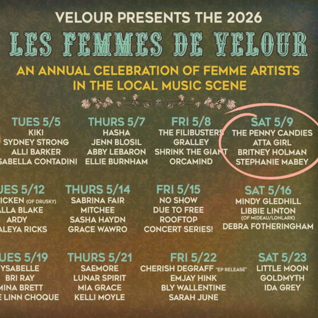 LES FEMMES DE VELOUR (Night #4)