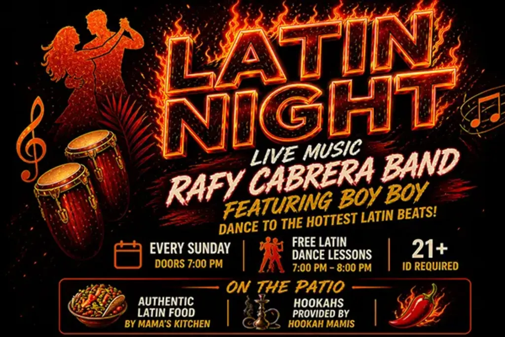 Latin Night w/ Rafy Cabrera Band & BoyBoy