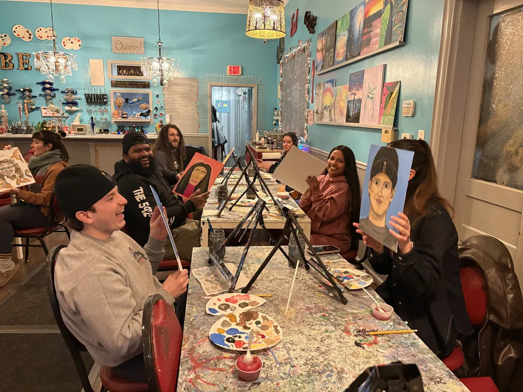 Paint Your Partner/Bestie Portrait!