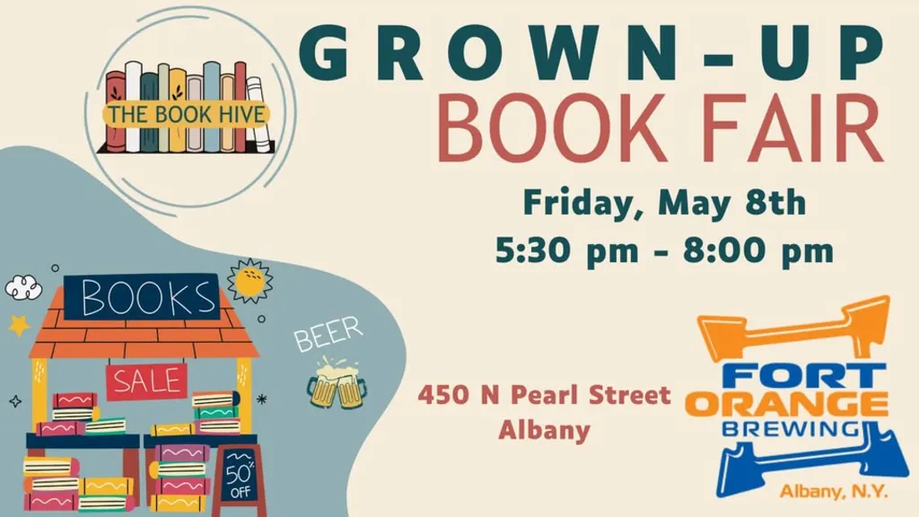 Grown-Up Book Fair with Plated Palette Food Truck