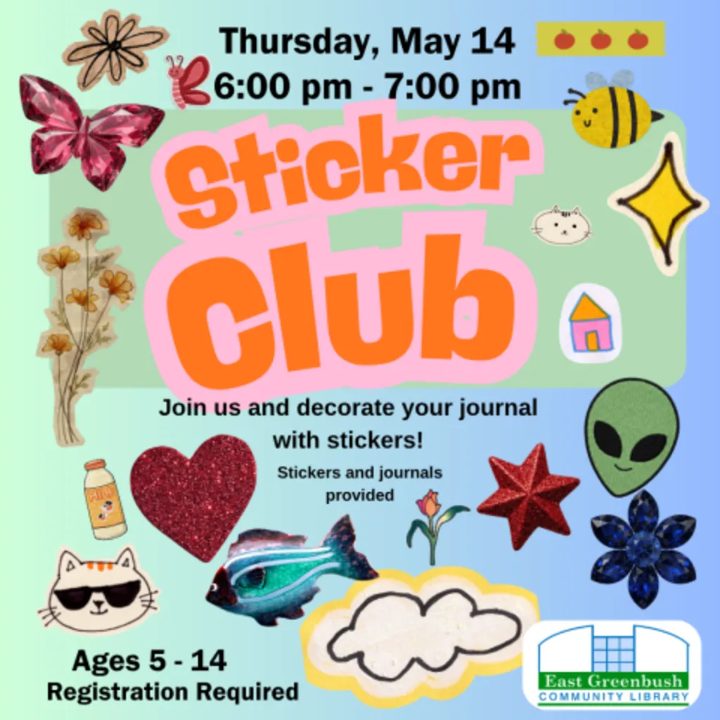 Sticker Club (ages 5-14)