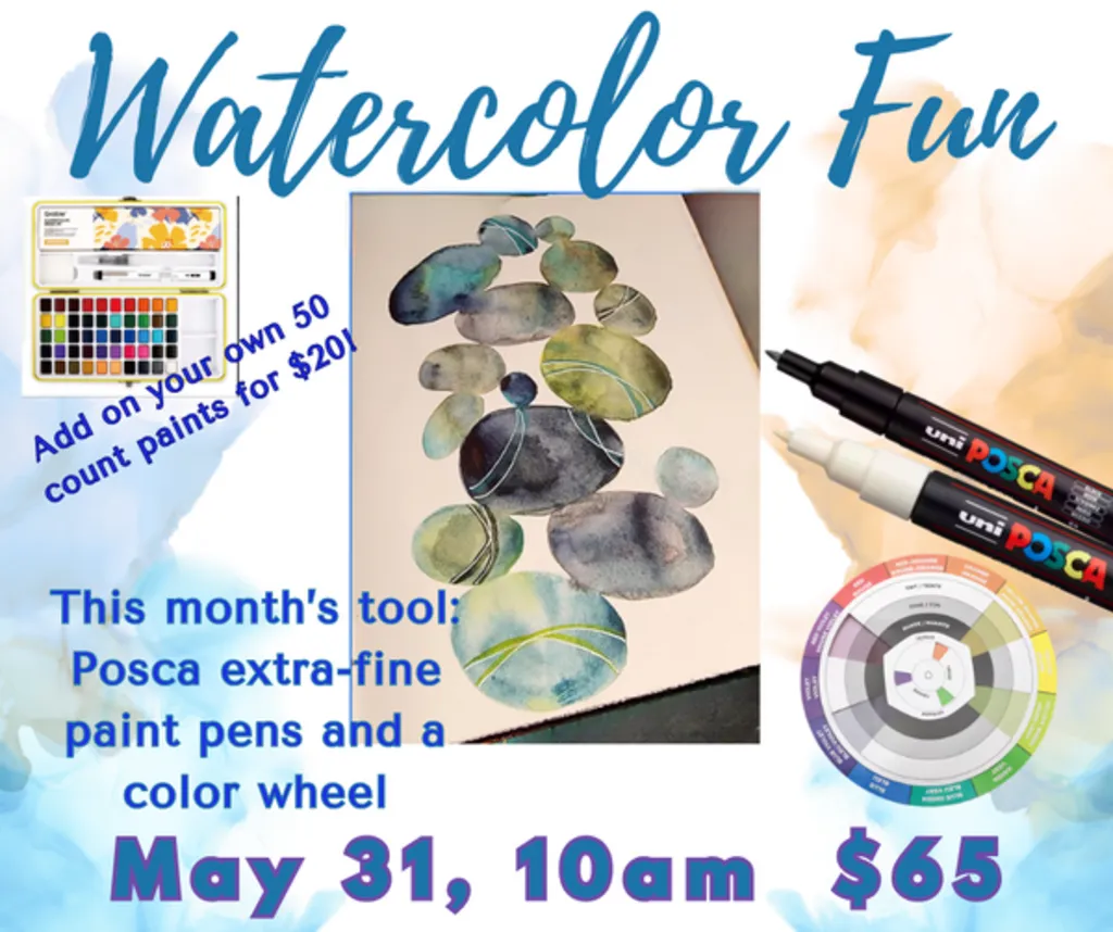 Watercolor 101: MAY