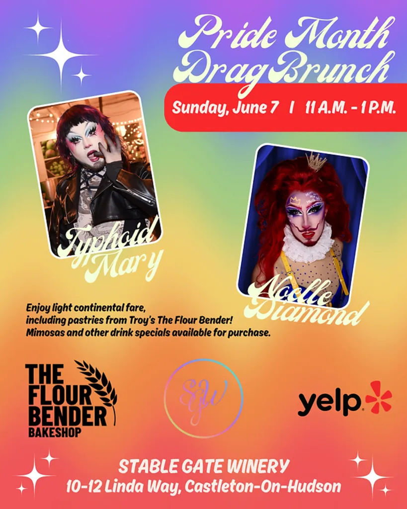 Drag Brunch in the Barn with Typhoid Mary and Noelle Diamond!