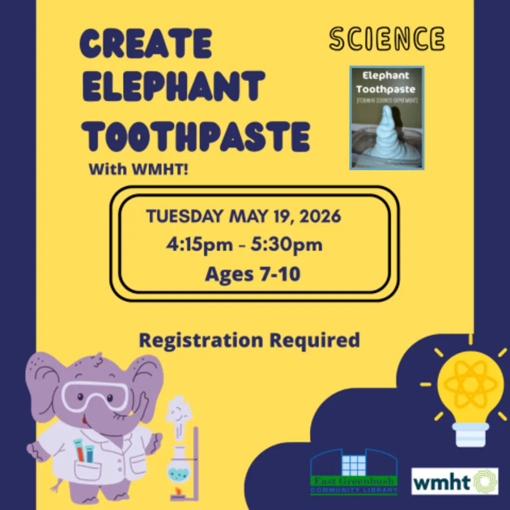 Elephant Toothpaste with WMHT! (Ages 7-10)