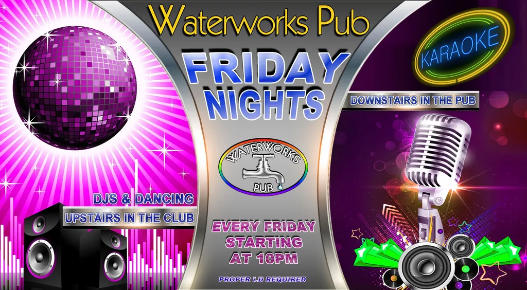 Friday Night at Waterworks Pub