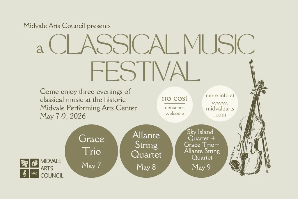 Midvale Arts Classical Music Festival