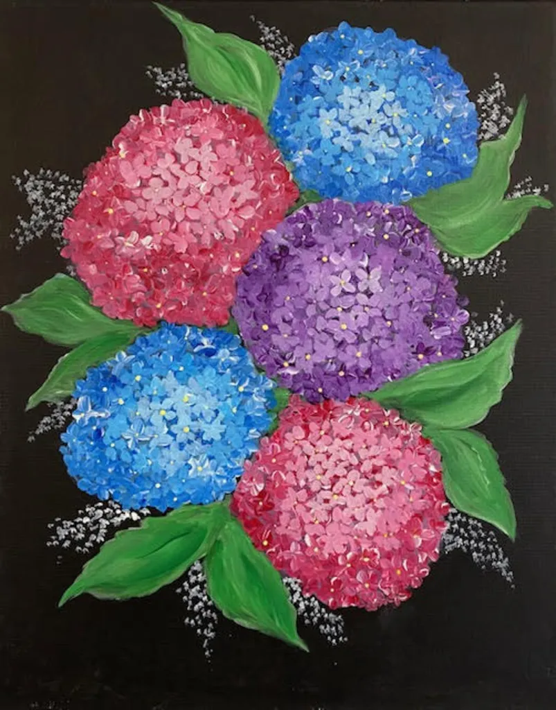 Hydrangeas Paint & Sip Event 6/5/26 @ 6:30pm
