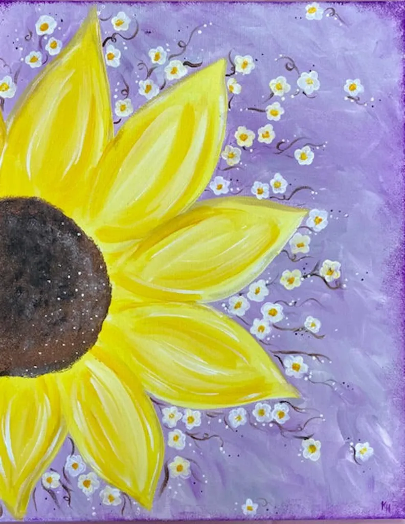 Summer Blooms Paint & Sip Event 6/7/26 @ 3:30pm