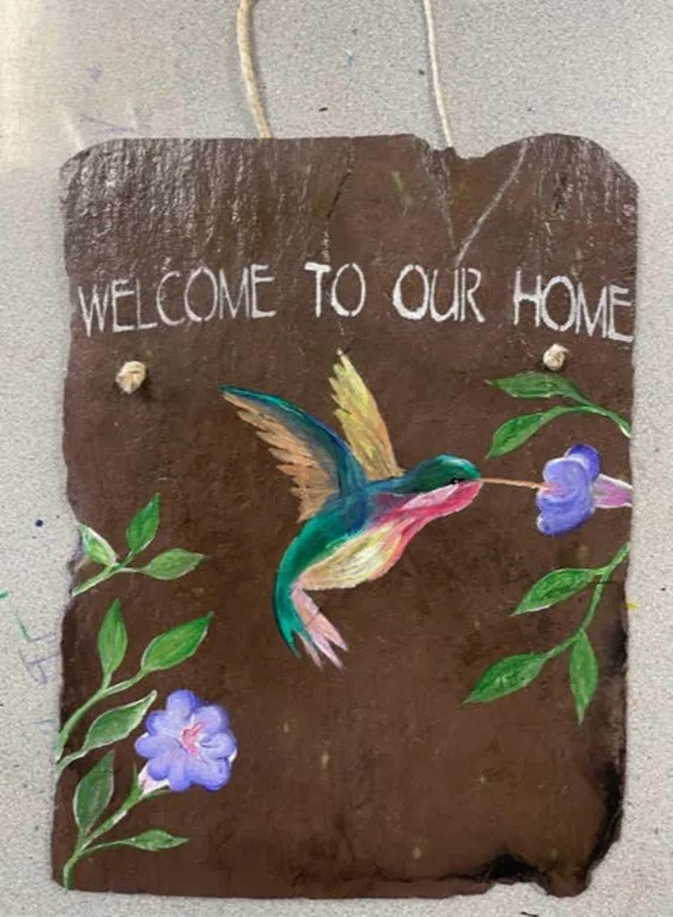 Hummingbird Slate Paint & Sip Event! 6/12/26 @ 6:30pm