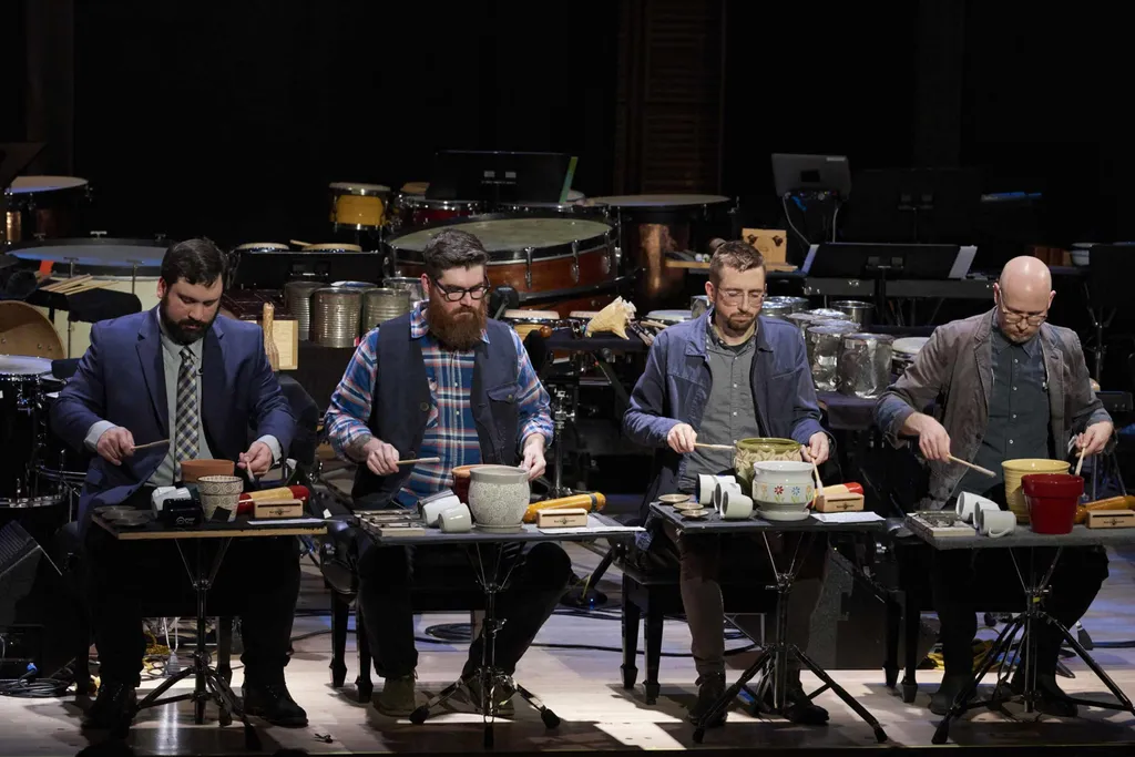 Sō Percussion performs Steve Reich