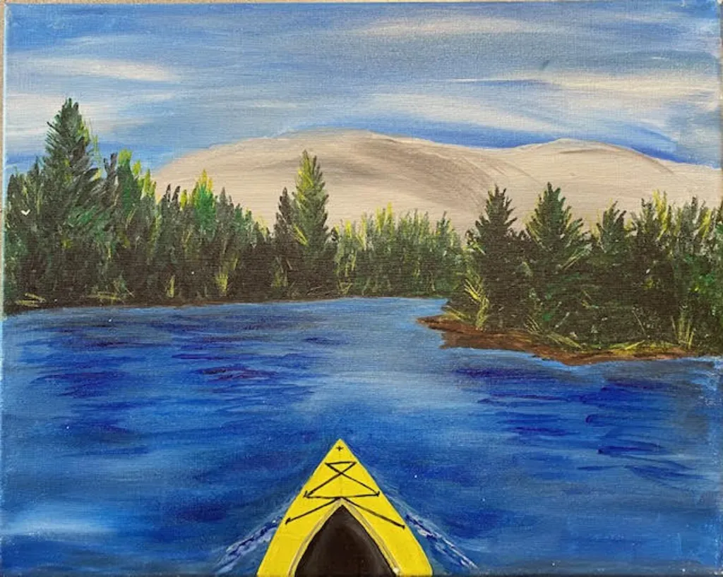 ADK Kayaking Paint & Sip Event 6/21/26 @ 3:30pm