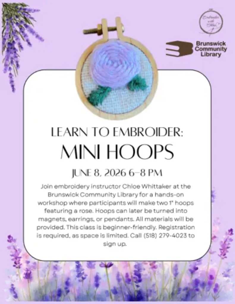 Learn to Embroider: Mini Hoops