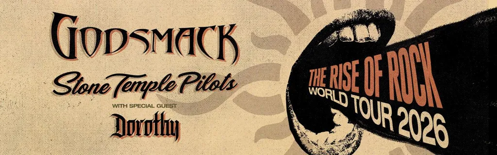 KROCK presents: Godsmack - The Rise of Rock World Tour 2026
