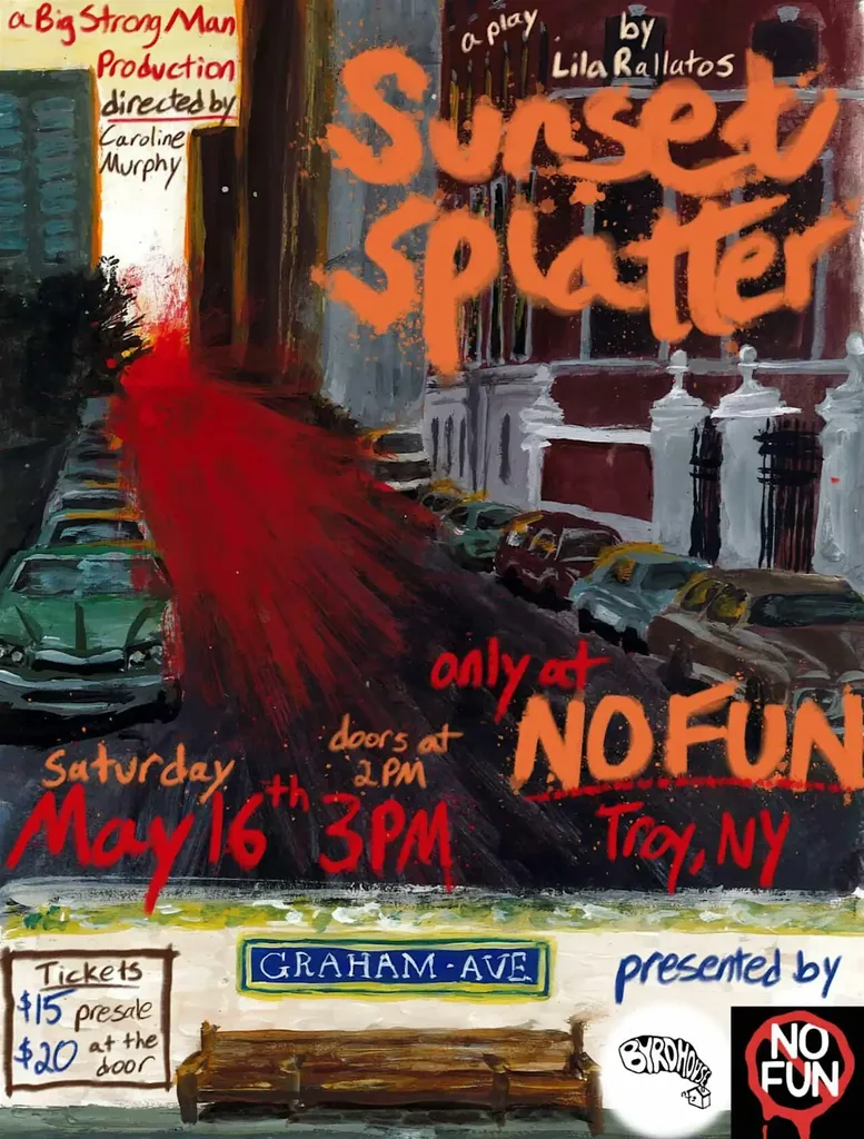 Sunset Splatter -A Play by Lila Rallatos