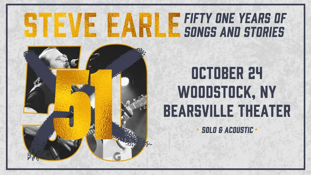 Steve Earle: 51 Years Of Songs & Stories
