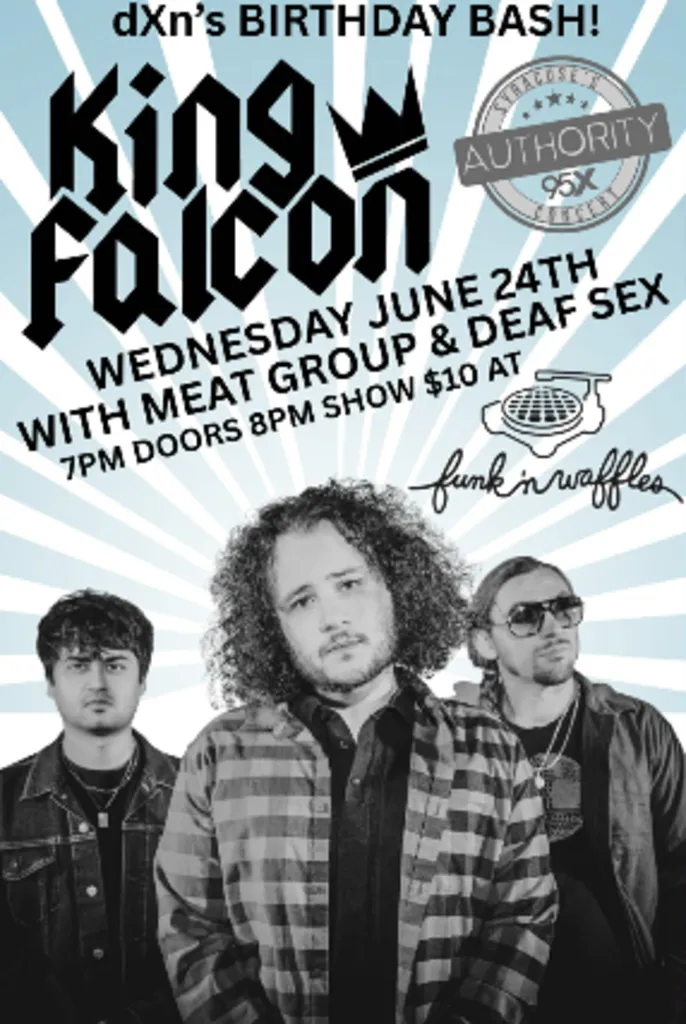 Tickets for 95X presents dXn’s Birthday Bash featuring King Falcon w/s/g Meat Group + Deaf Sex