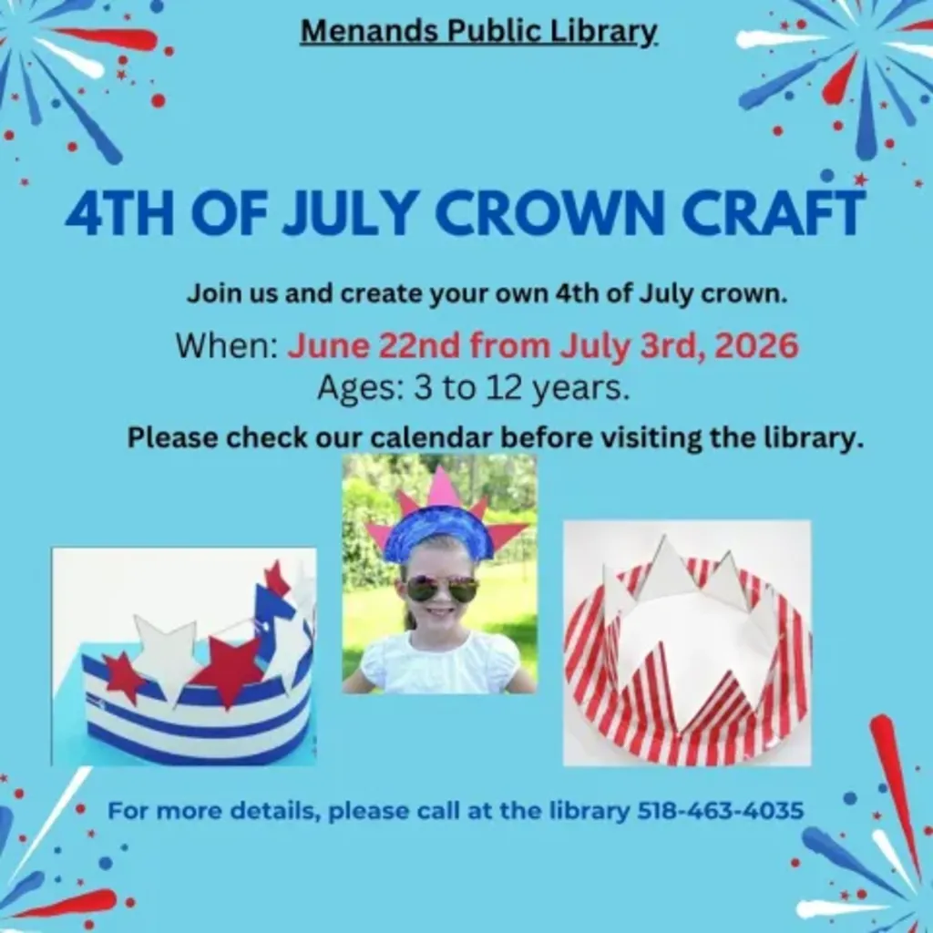 4TH Of July Crown Craft