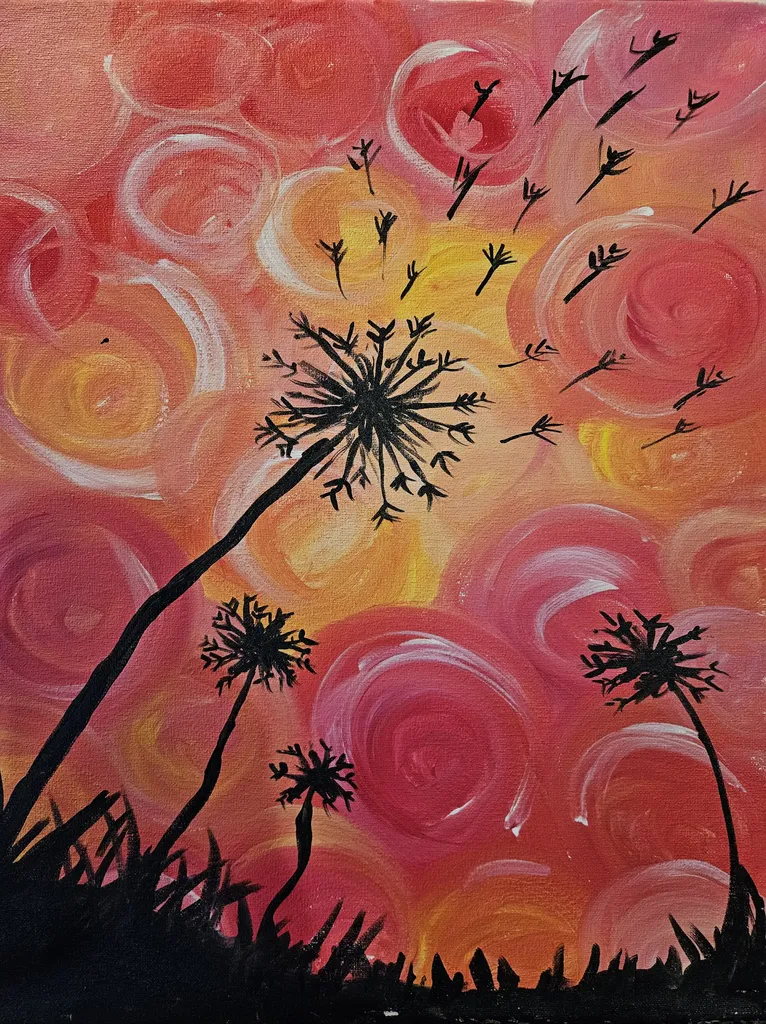 Dandelion Swirls