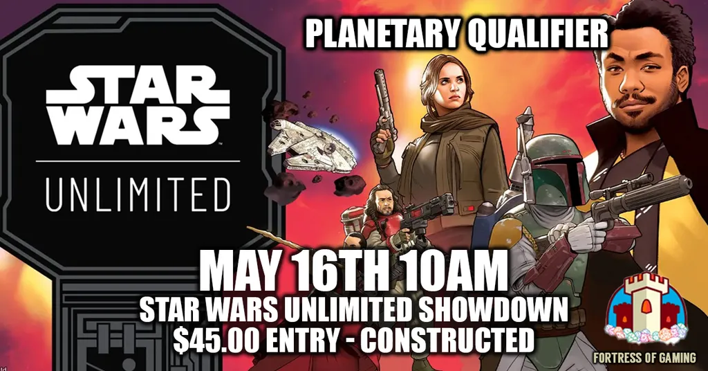 Star Wars Unlimited CCG Planetary Qualifier