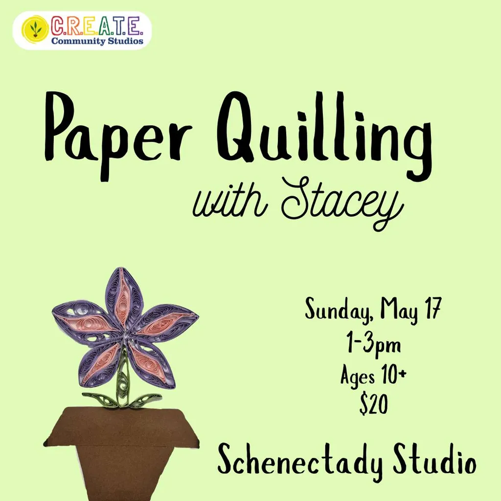 Paper Quilling with Stacey - Schenectady