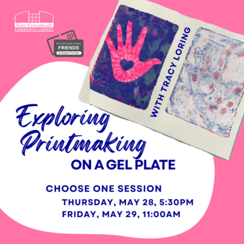 Exploring Printmaking on a Gel Plate