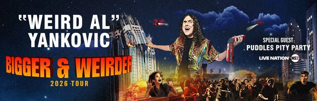 "Weird Al" Yankovic: Bigger & Weirder 2026 Tour