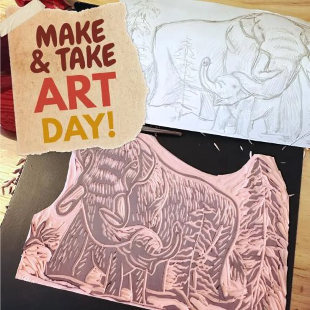 Make-and-Take Art Day at the Museum