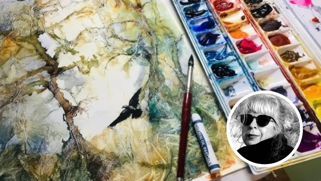 Intro to Watercolor with Carolyn DiFiori Hopkins, MFA