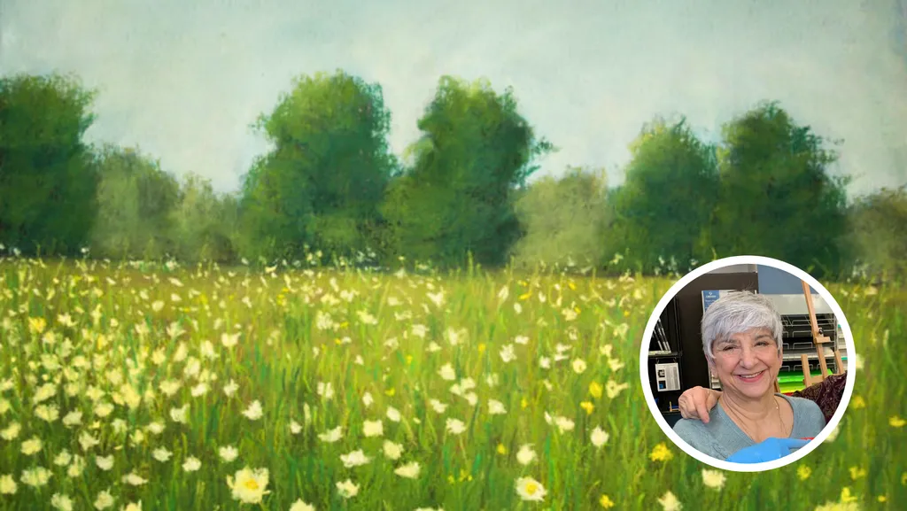 Paint A Field of Flowers in Pastel with Kris Woodward