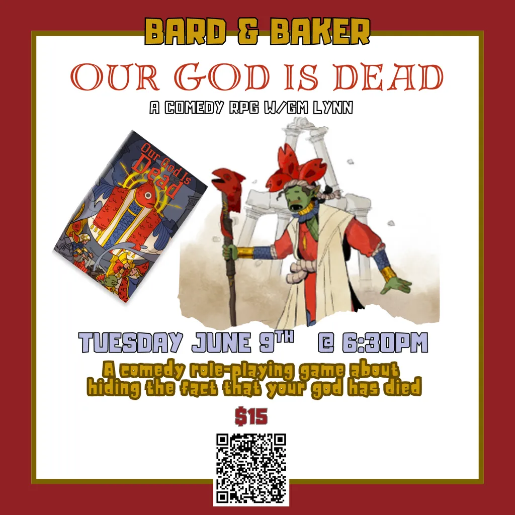 Our God is Dead RPG w/GM Lynn