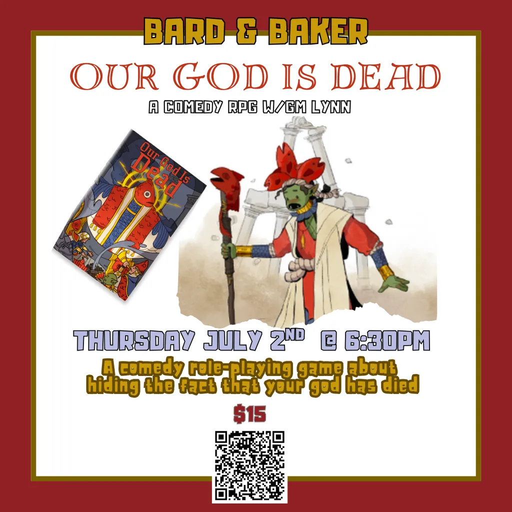 Our God is Dead w/GM Lynn