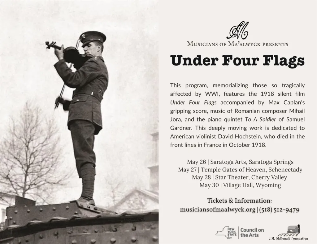Under Four Flags Screening and Performance