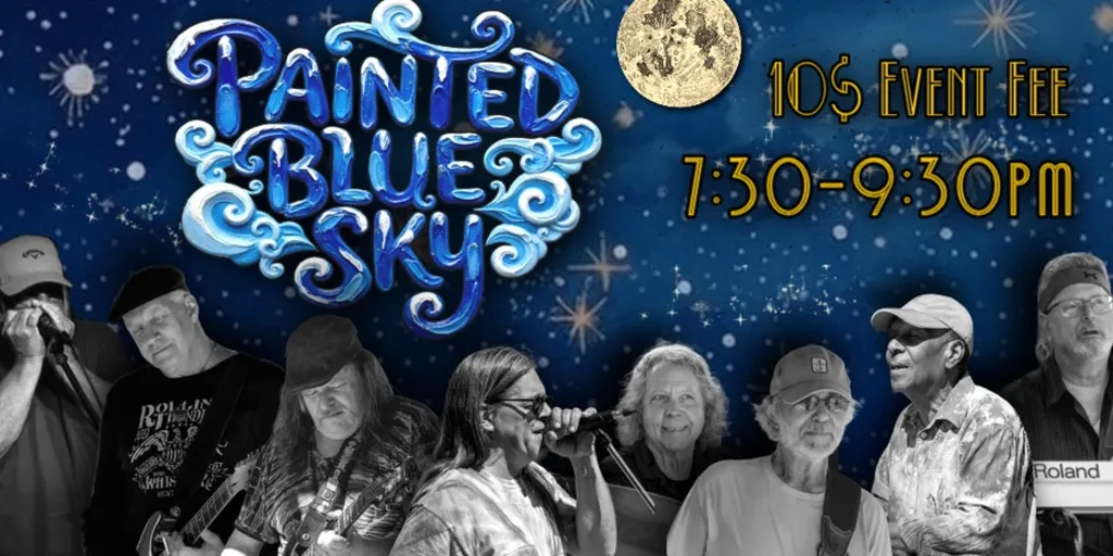 Rock & Roll Sunday night with PAINTED BLUE SKY! ($10 tickets)