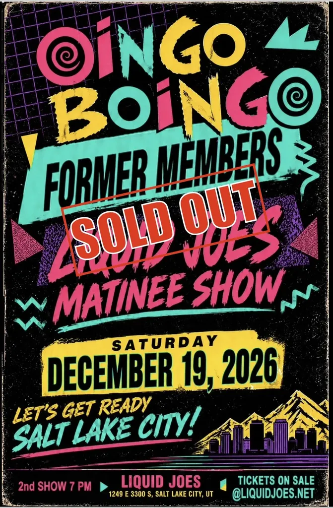 Oingo Boingo Former Members Matinee Show