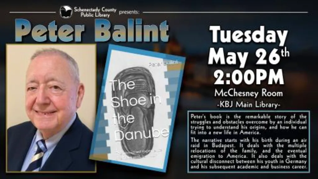 Local Author Visit with Peter Balint