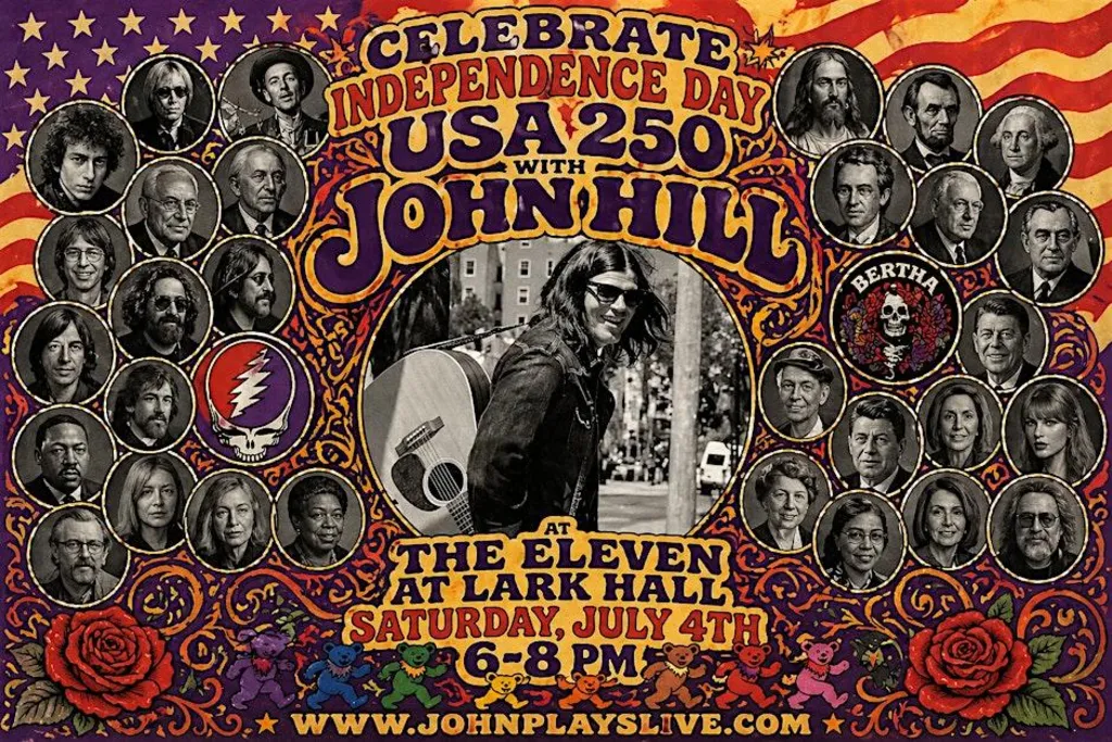 Independence Day with John Hill at The Eleven