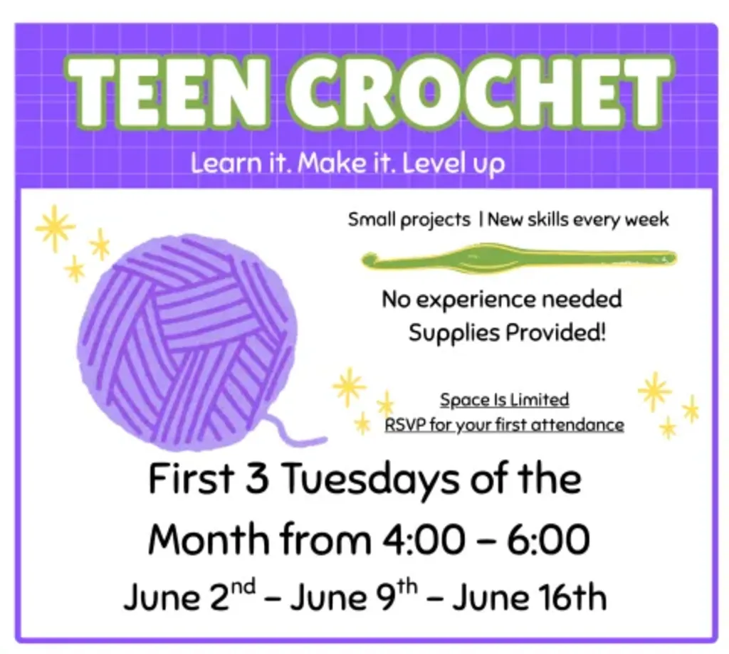 Teen Crochet Club