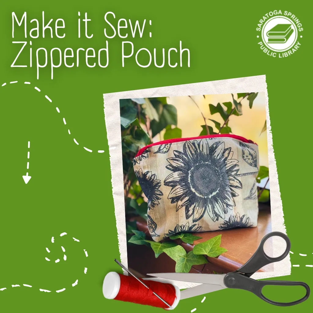 Make It Sew: Zippered Pouch In-Person