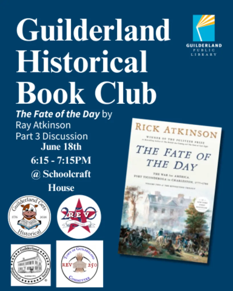 Guilderland Historical Book Club: The Fate of the Day