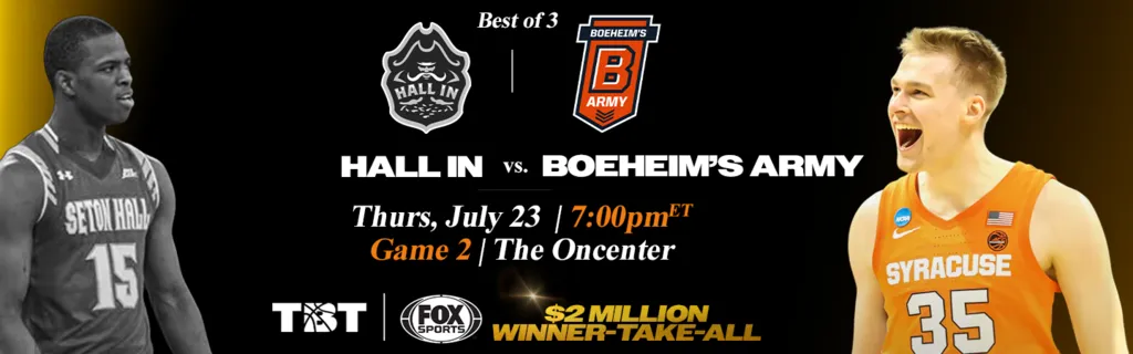 TBT: Boeheim's Army vs. Hall In - Round 1, Game 2