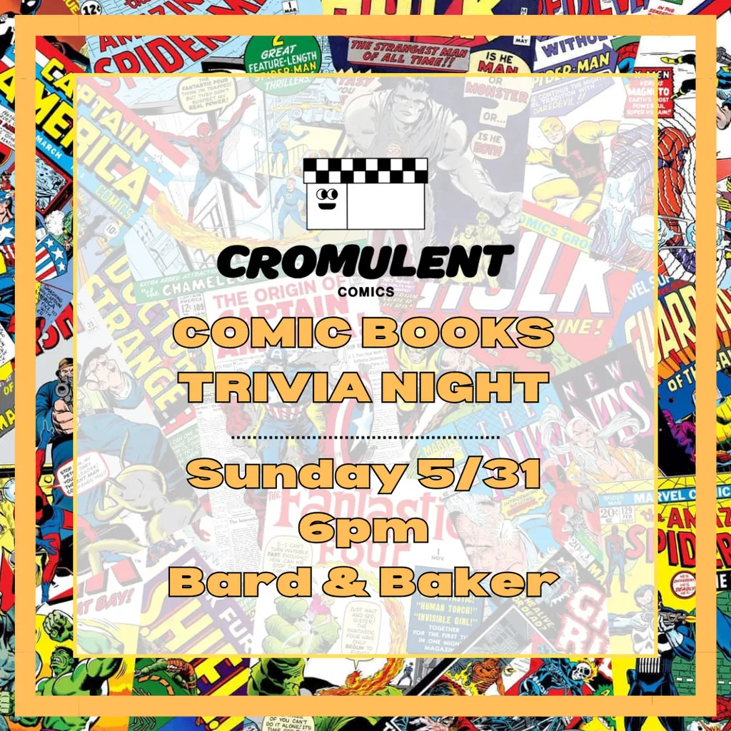 Sunday Night Trivia: Comic Books