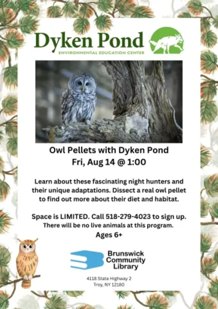 Owl Pellets with Dyken Pond