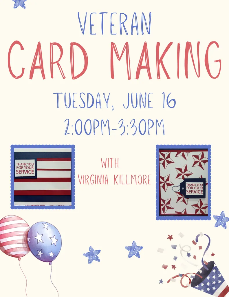 Veteran Card Making @ Paine