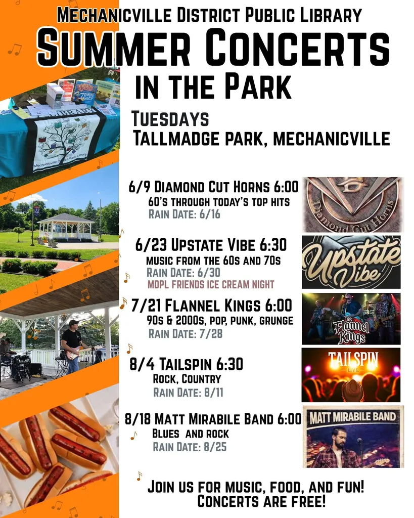 Mechanicville Summer Concerts in the Park: Upstate Vibe