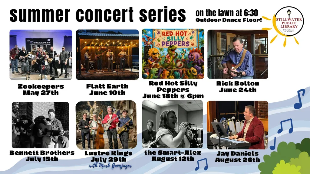Stillwater Library Concert Series: Red Hot Silly Peppers