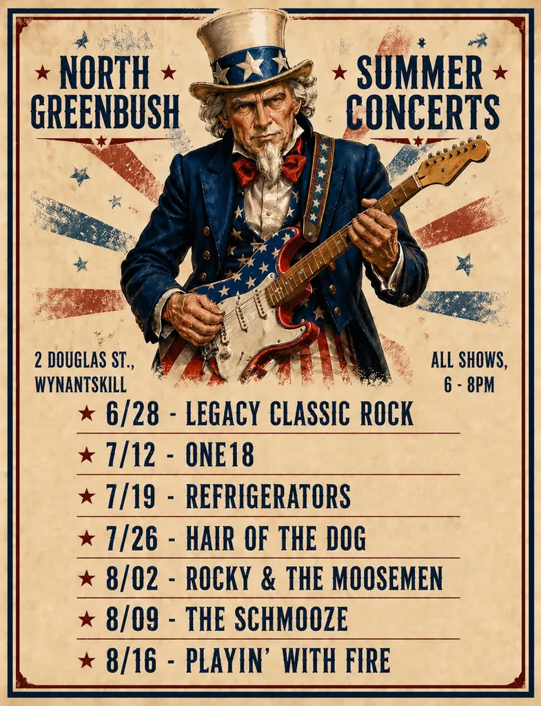 North Greenbush Concert Series: Refrigerators