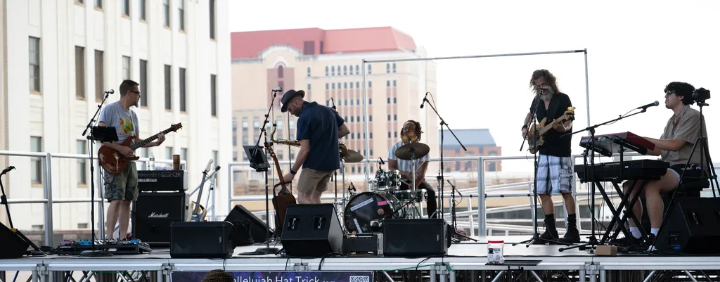 Soul Provider Band Performs at Lunchtime at the Plaza Music Series presented by M&T Bank
