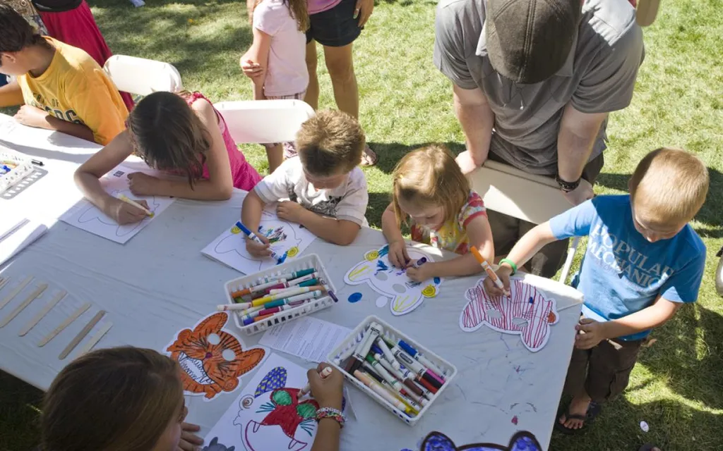 Riverscape Collages at the Utah Arts Festival